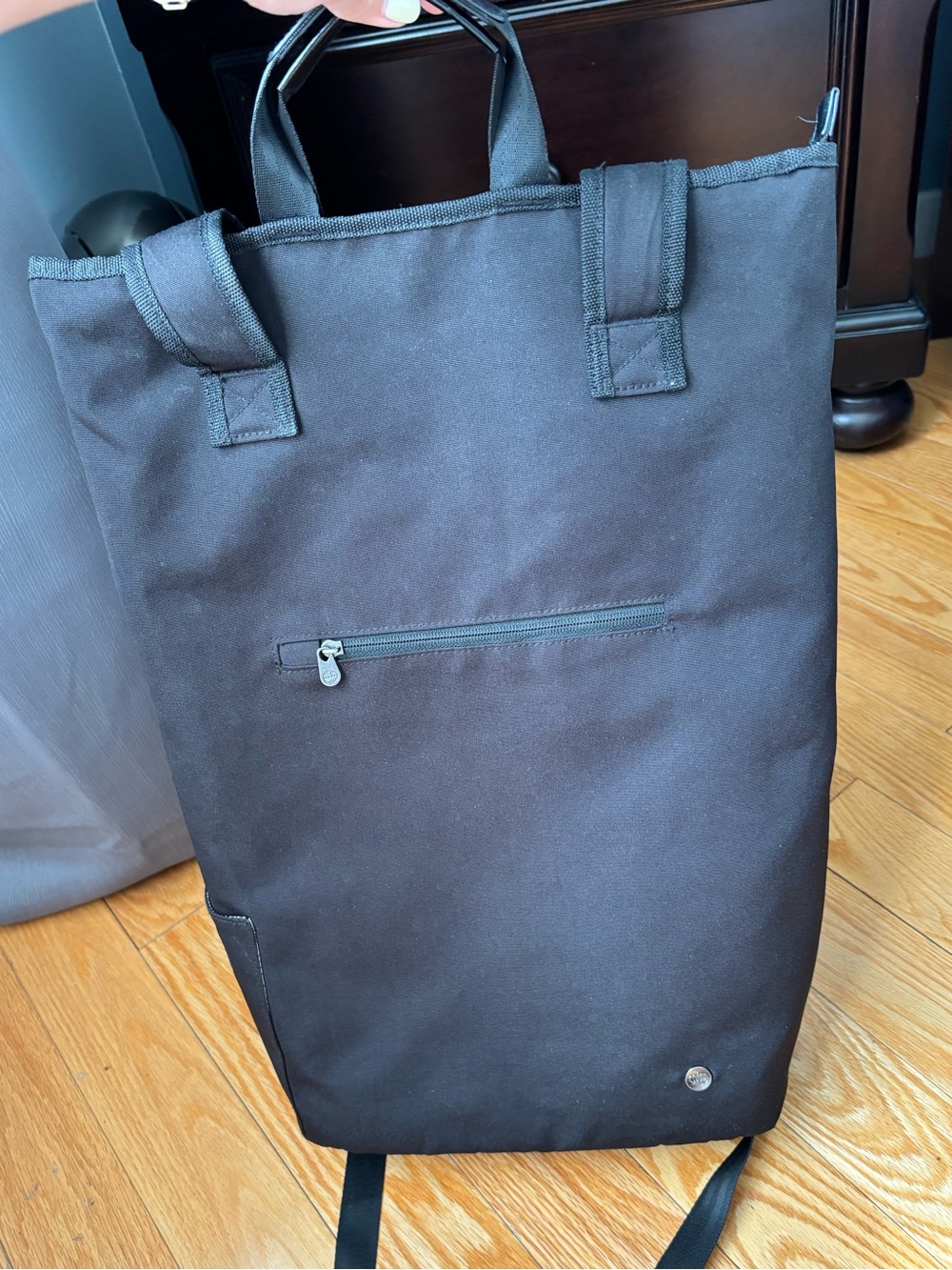 Black Backpack - Minimal Everyday Carry